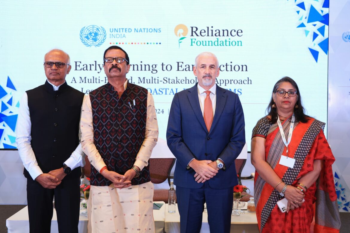 Reliance Foundation and UN India Host ‘Early Warning to Early Action’ Convention in Odisha