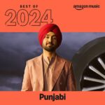 Diljit Dosanjh was the top Punjabi artiste with Amazon Music India in 2024. PHOTO: Moe’s Art