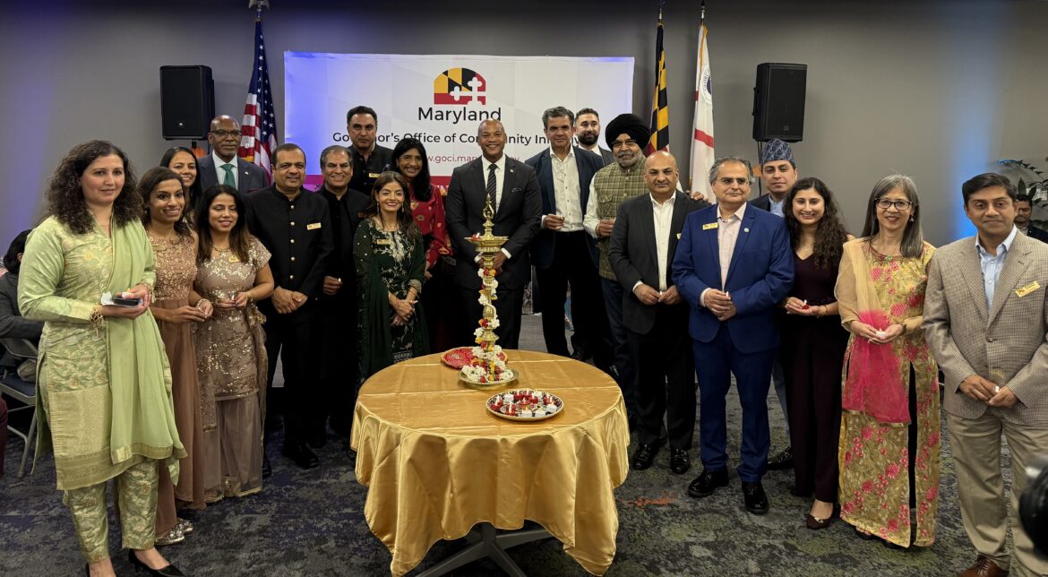 Maryland Governor Wes Moore and Lt. Governor Aruna Miller Celebrate Diwali with the South Asian Community 