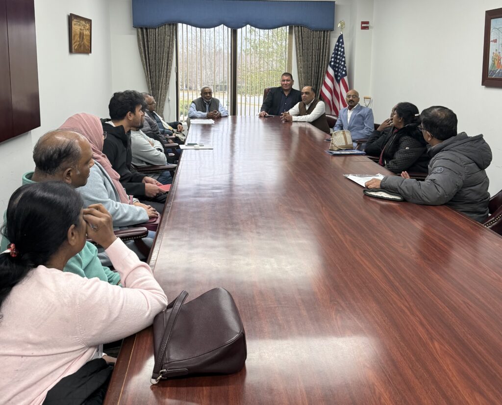 Open House hosted by the Embassy of India at the Southern Asian Seventh-Day Adventist Church on December 15, 2024, in Silver Spring, Maryland. PHOTO: T. Vishnudatta Jayaraman, SAH