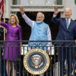 Prime Minister Narendra Modi with President Joe Biden and First Lady, Jill Biden, on June 22, 2023, at the White House in Washington DC. PHOTO: X@WhiteHouse