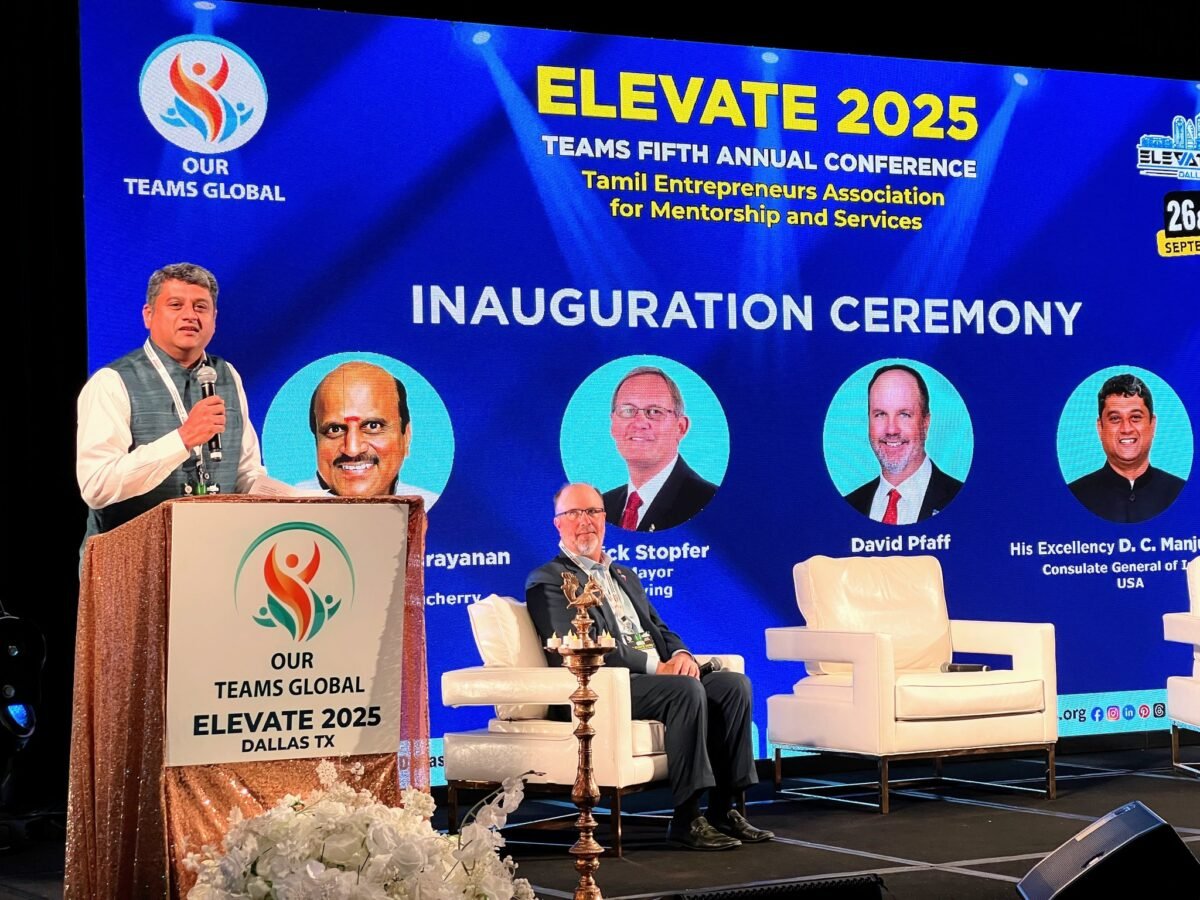 Nr Rangasami Elevate 2025 Brings Tamil Entrepreneurs Together in Texas; Indiaspora ...