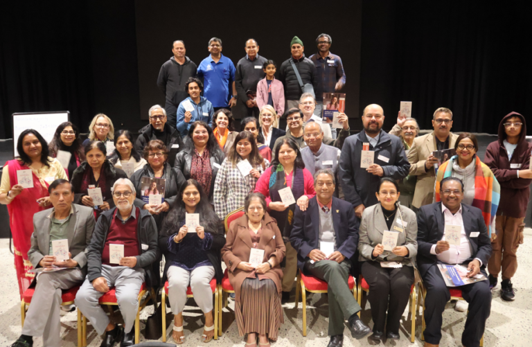 Participants at the Australia's Democracy and You workshop at the Indian Community Centre, Perth on June 20, 2026. PHOTO: Auspire