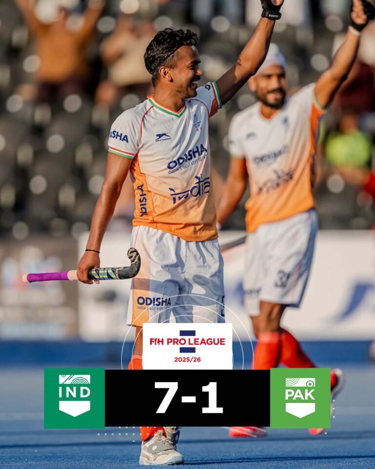 Courtesy: X@FIH_Hockey