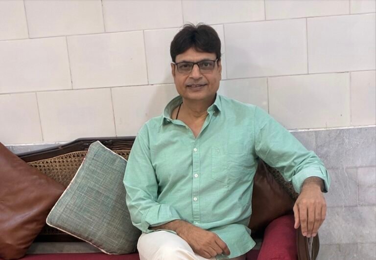 Lyricist Irshad Kamil. PHOTO: Rajiv Vijayakar, SAH