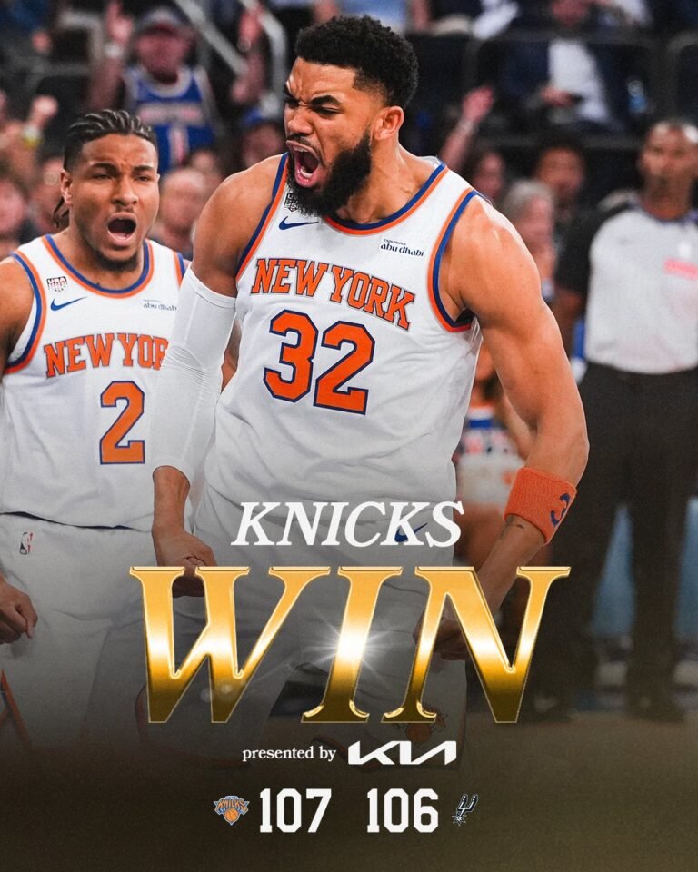Courtesy: X@nyknicks