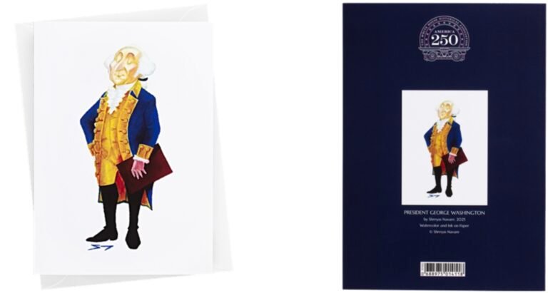 George Washington collection by Shreyas Navare, now available at White House Historical Association gift shops. Courtesy: White House Historical Association