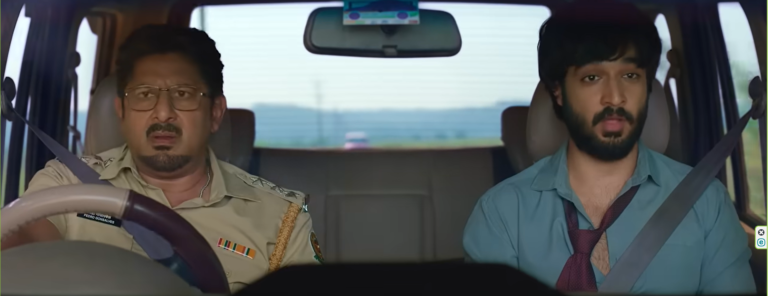 Arshad Warsi and Vir Hirani in Pritam and Pedro. PHOTO: Trailer Video Grab