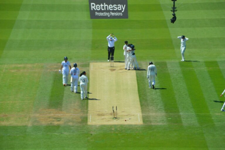 Indian players celebrate winning the Test Match after the final wicket of Ecclestone. All PHOTOS: Anirudh Nair, SAH