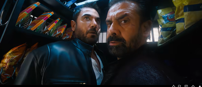 Ahmed Ezz & Karim Abdel Aziz in 7 Dogs. PHOTO: Trailer Video Grab