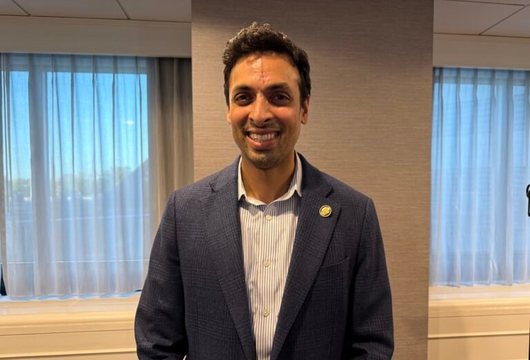 Congressman Suhas Subramanyam on August 23, 2026, in Herndon, Virginia. PHOTO: T. Vishnudatta Jayaraman, SAH