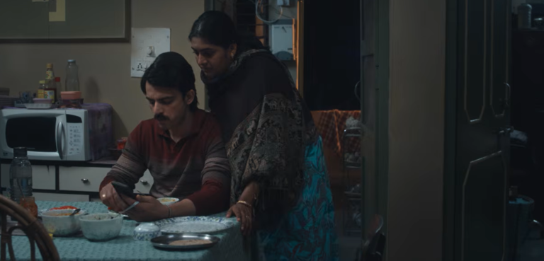 Anshuman Pushkar and Nimisha Sajayan in Babita Singh Reporting. PHOTO: Trailer Video Grab