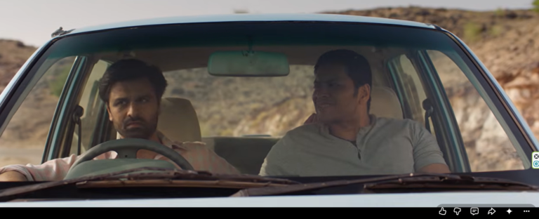 Jitendra Kumar and Ali Fazal in Mirzapur The Movie. PHOTO: Trailer Video Grab