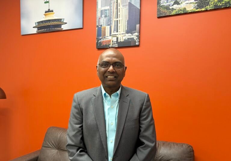 Taraknath Woddi, Ph.D., during the exclusive interview with South Asian Herald on September 17, 2026, at the Consulate General of India in Seattle. PHOTO: T. Vishnudatta Jayaraman, SAH