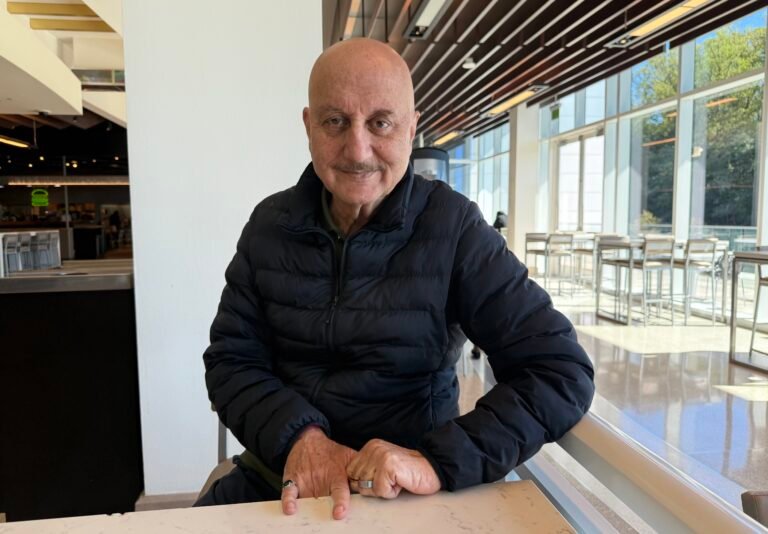 Padma Bhushan Anupam Kher, during the exclusive interview with South Asian Herald on October 7, 2026, ahead of the Jaane Pehchaane Anjane Hindi play, at the MGM National Harbor in Maryland. PHOTO: T. Vishnudatta Jayaraman, SAH
