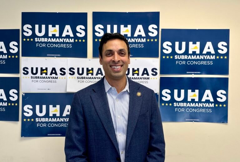 US Representative Suhas Subramanyam during the exclusive interview with South Asian Herald on October 13, 2026, in Ashburn, Virginia. PHOTO: T. Vishnudatta Jayaraman, SAH